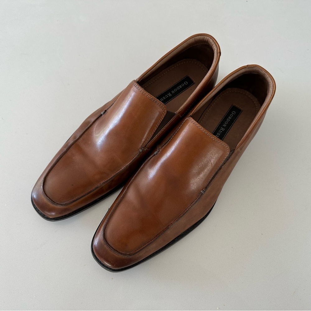 Men’s Marlow loafers style. Color cognac